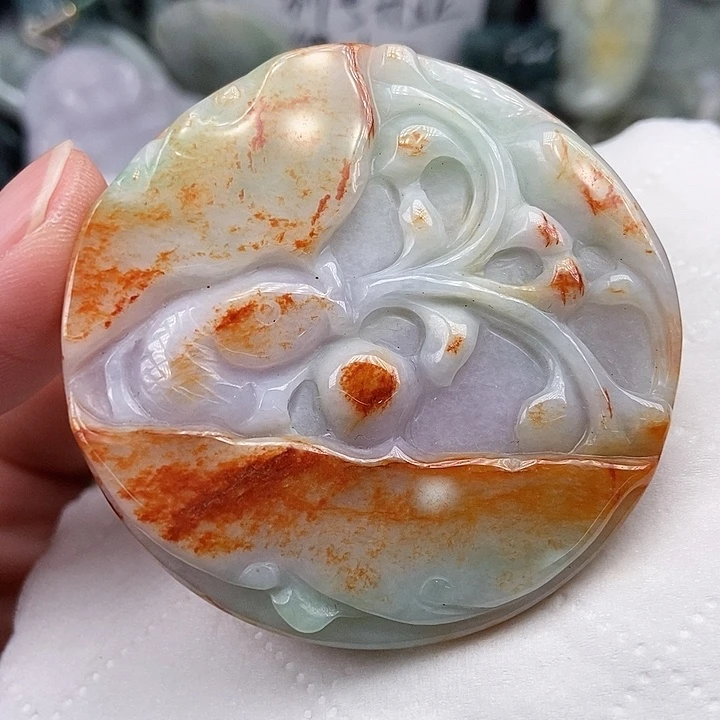 颈饰未镶嵌翡翠翡翠