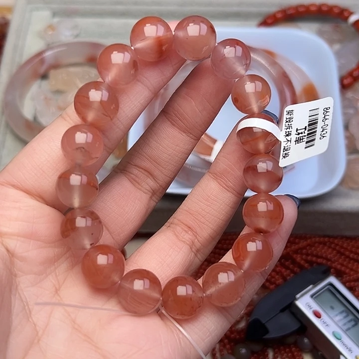 未镶嵌手串南红玛瑙我****圆40