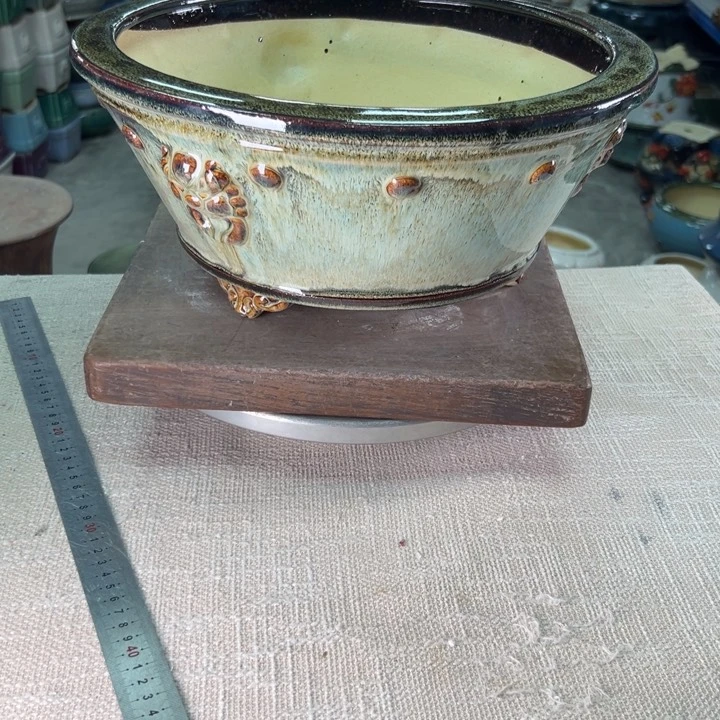 泳坤堂石湾盆微瑕