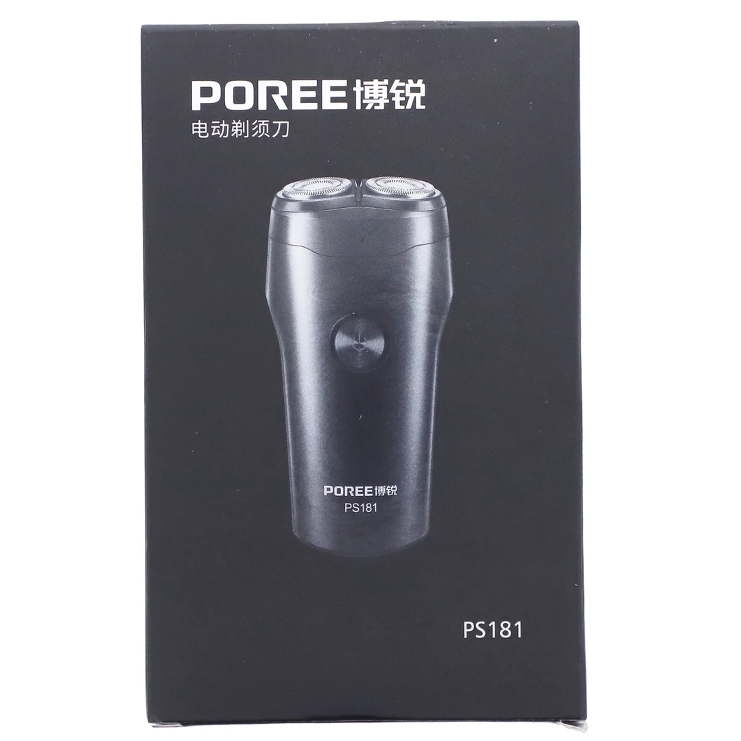 POREE/博锐POREE/博锐PS181电动剃须刀黑色
