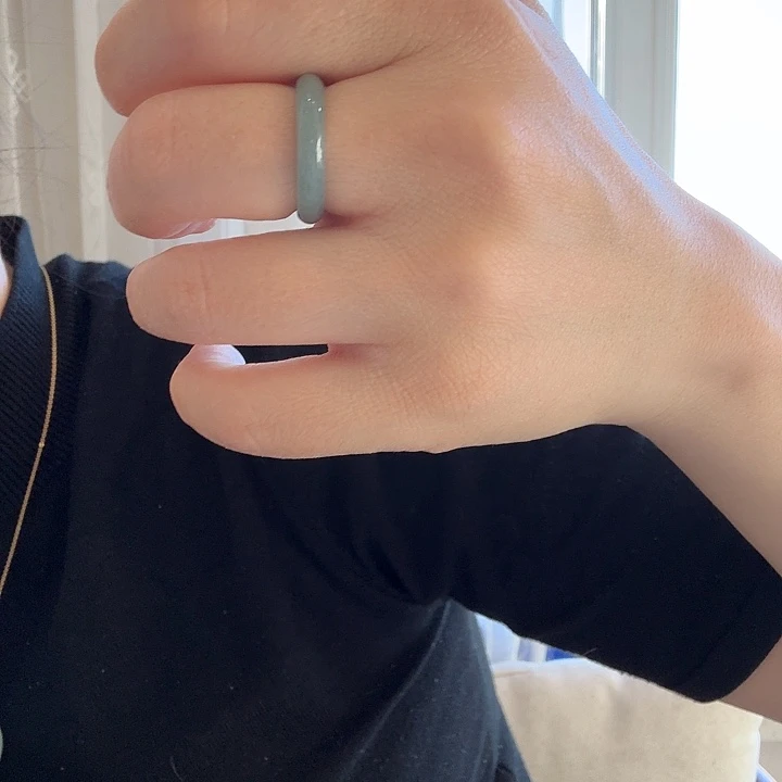 翡翠未镶嵌戒指戒指