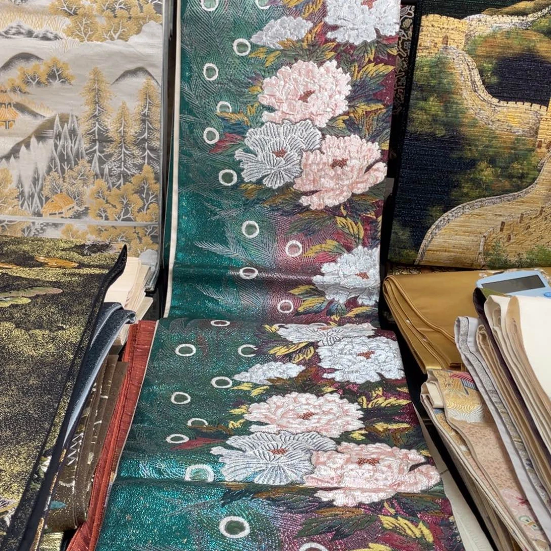 织绣唐锦桑蚕丝正绢面料