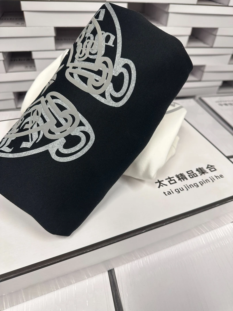 【INOS】光变马蹄花短袖2025新款男女同款宽松潮牌T恤宽松时尚百搭