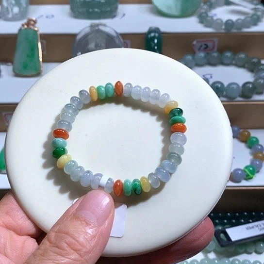 翡翠未镶嵌手串36