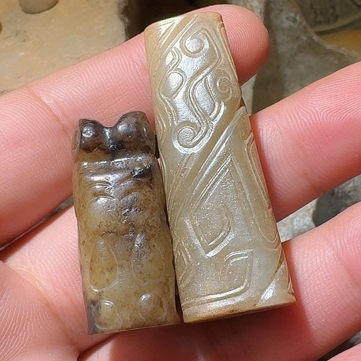 老***张和田玉（糖玉）未镶嵌颈饰