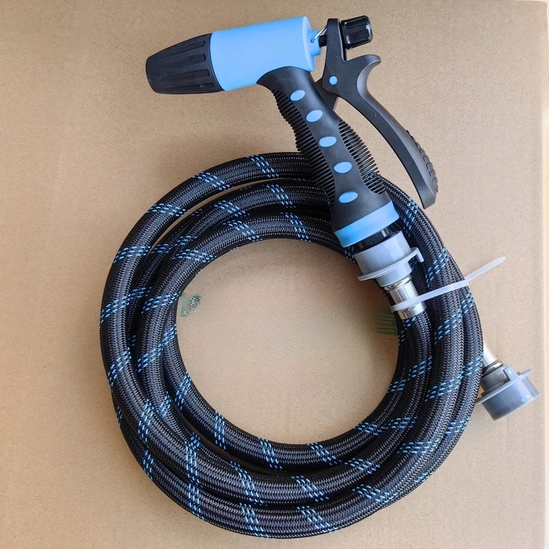 2025款防爆抗老化防缠绕通用快接4分水龙头水嘴浇花洗车软管轻便