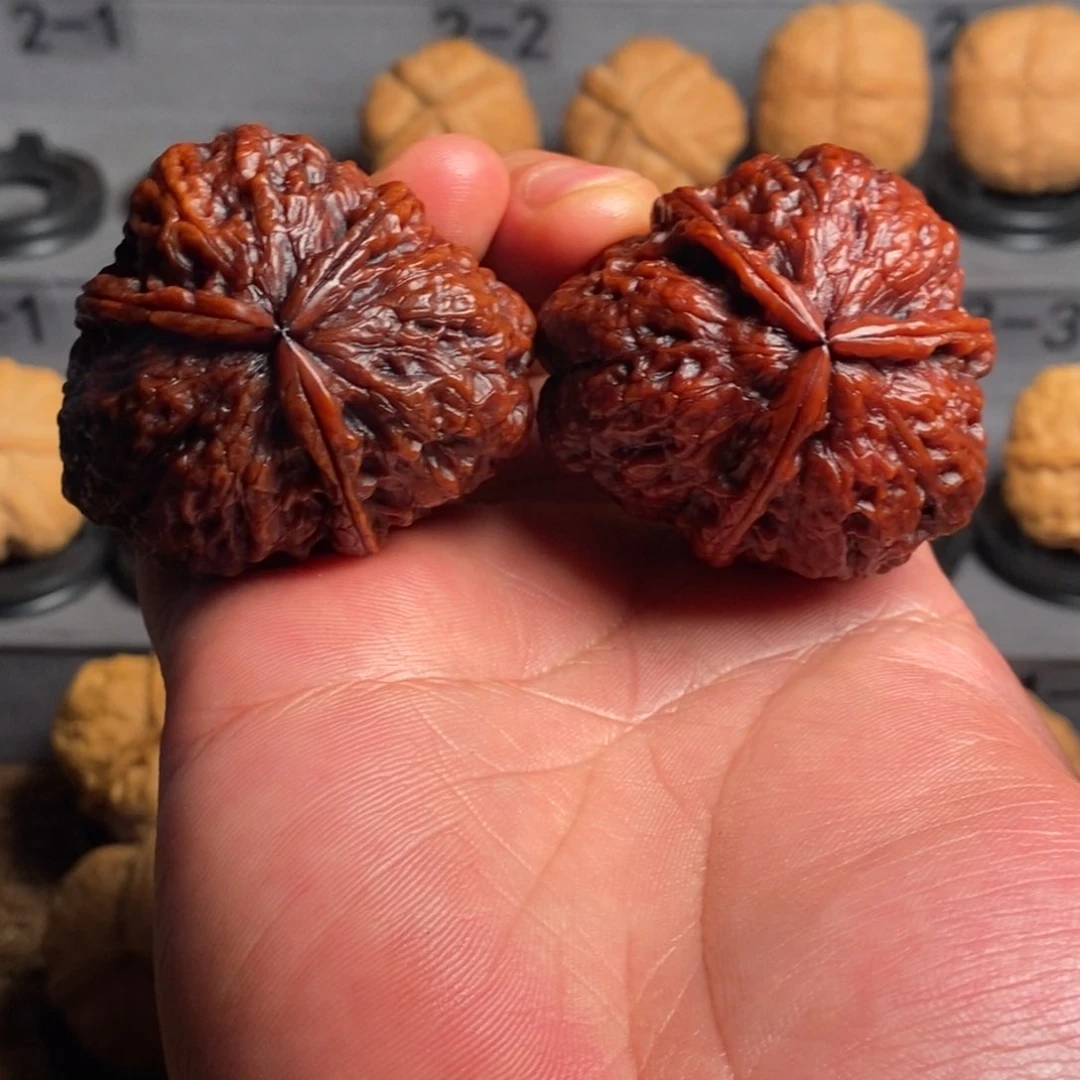 把件文玩核桃昵****取虎印47