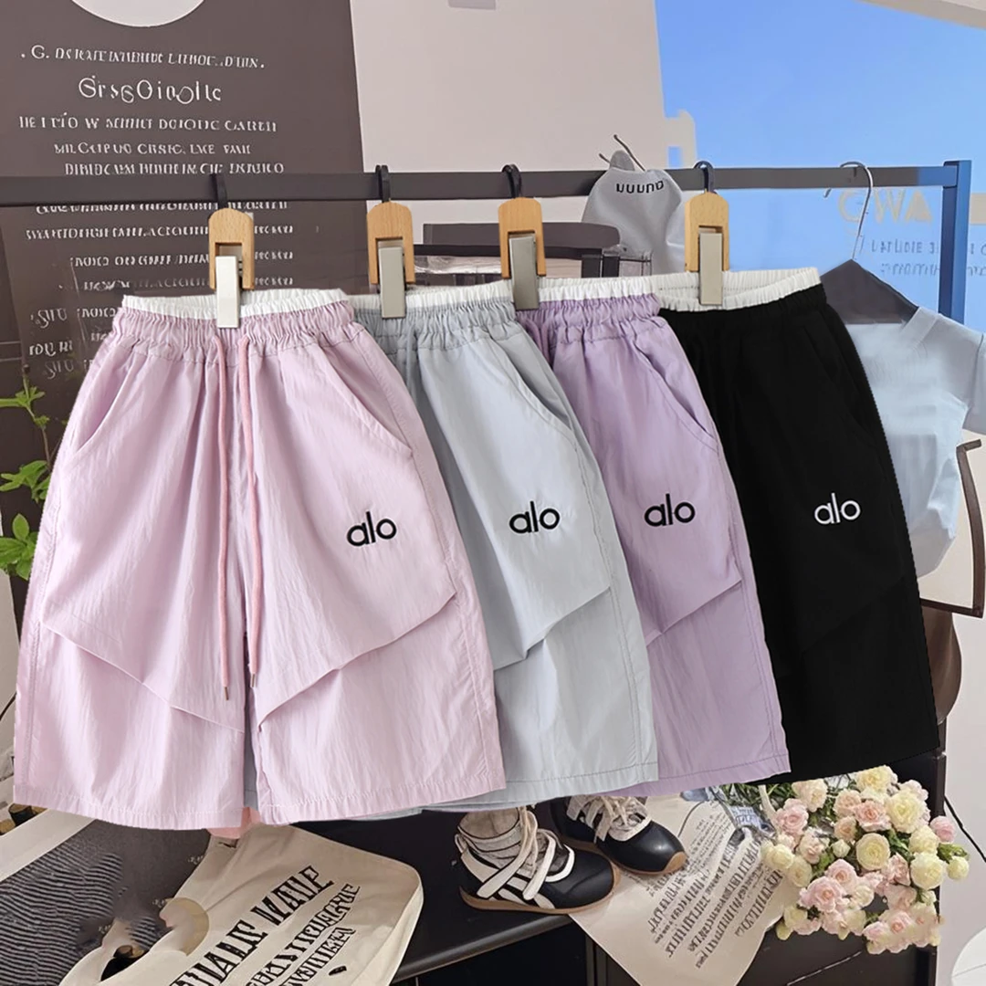 【专柜品质】女童夏季工装短裤薄款2025新款休闲百搭潮流运动五分裤