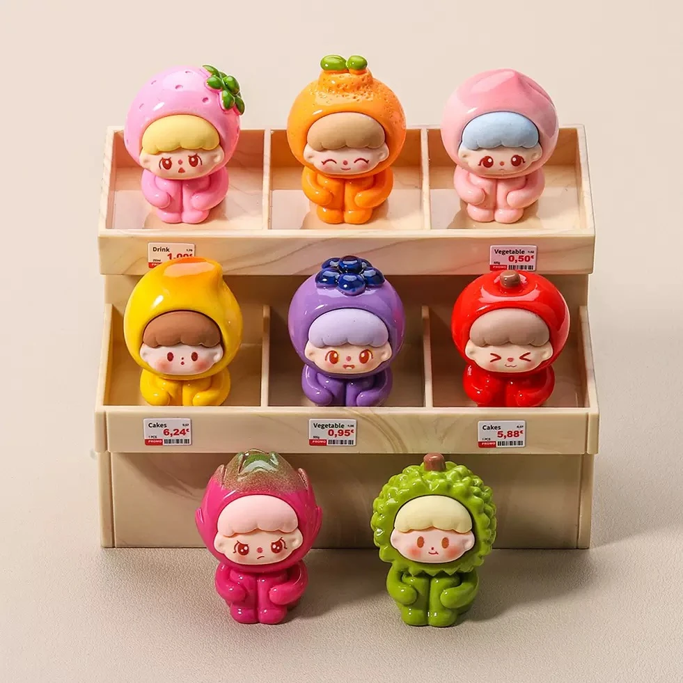 实色水果崽崽DIY树脂创意手工