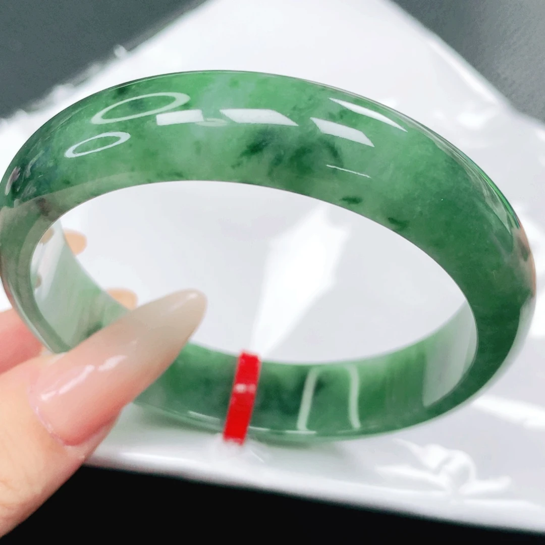 翡翠未镶嵌手镯59.60