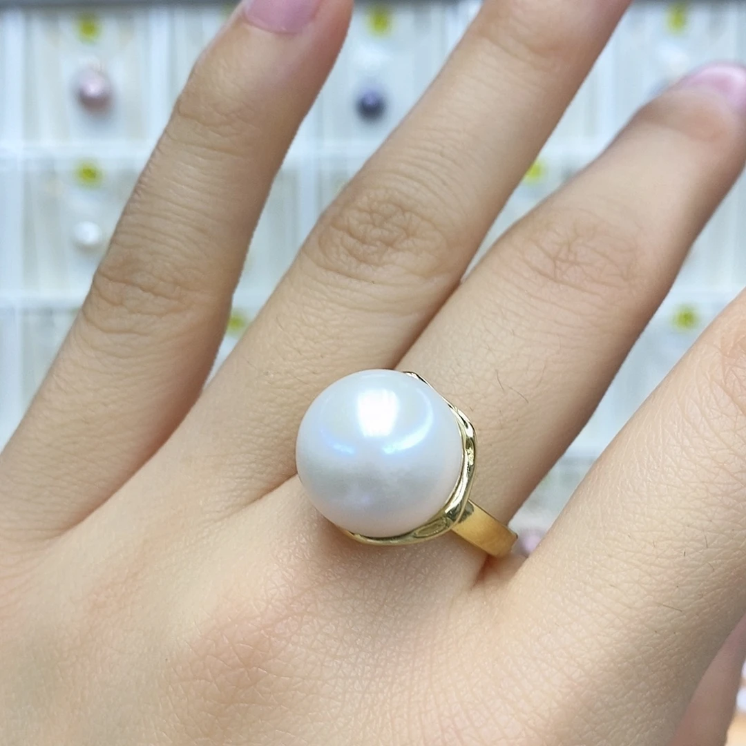 淡水珍珠吊坠(赠链)合金