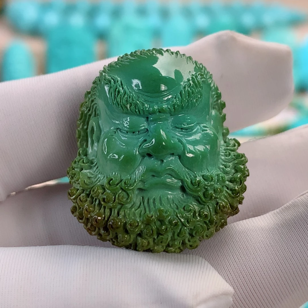 绿松石挂件未镶嵌