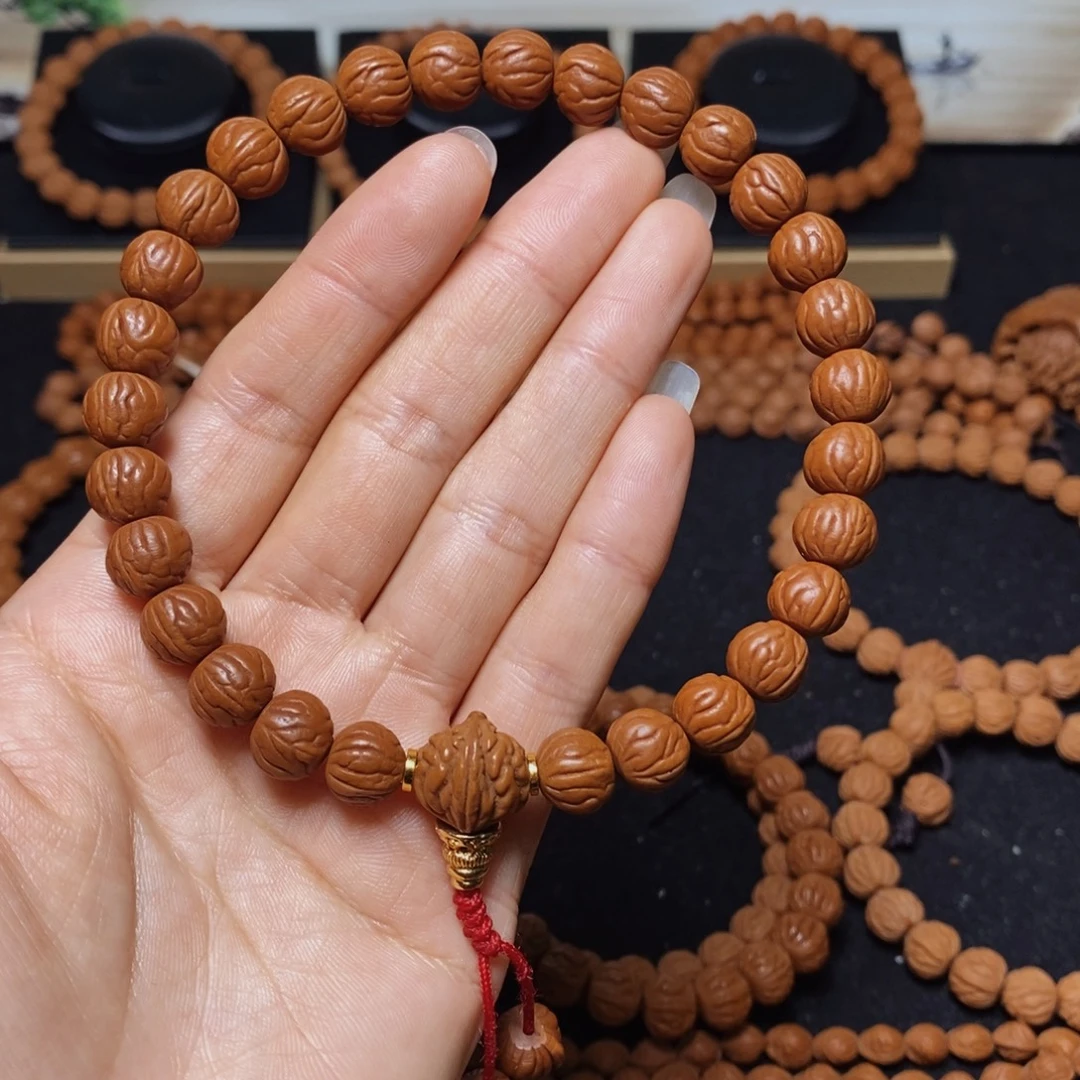 ‍***️桃核手串秦岭文玩桃核手持