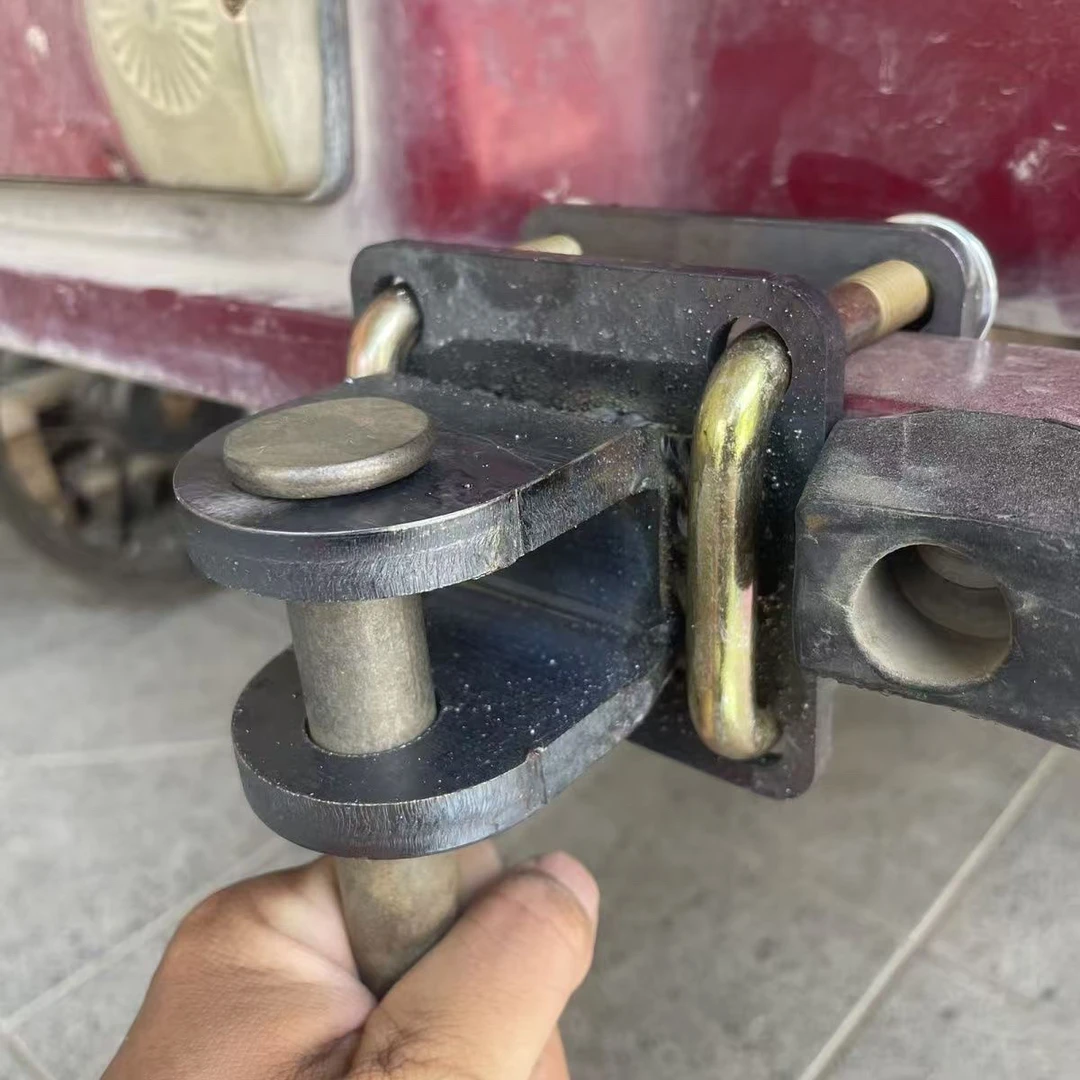 加厚快速装卸拖车挂钩电动小吃车三轮摩托车餐车摆摊拖拽车连接器