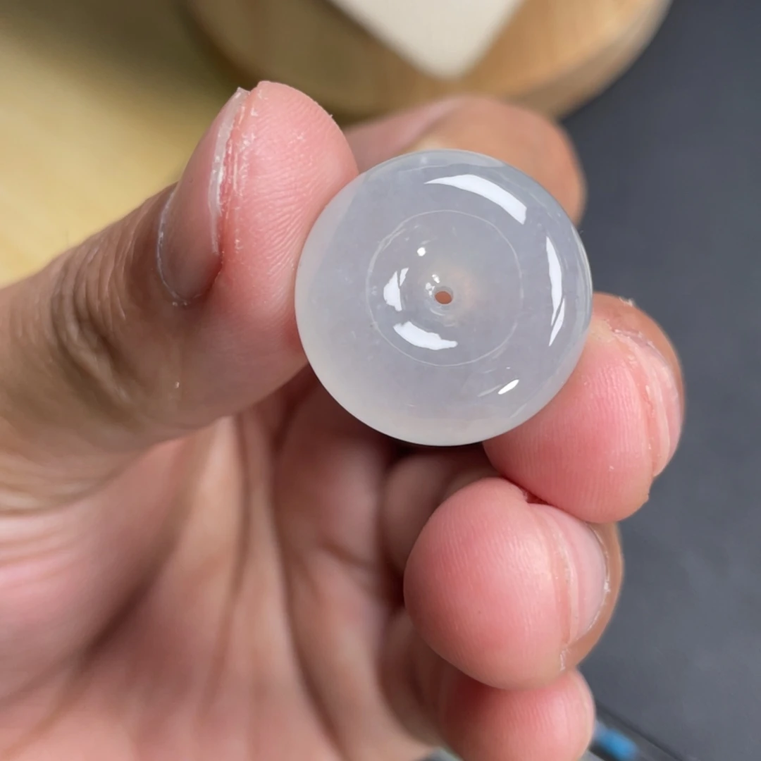 翡翠未镶嵌颈饰22.5+8.5