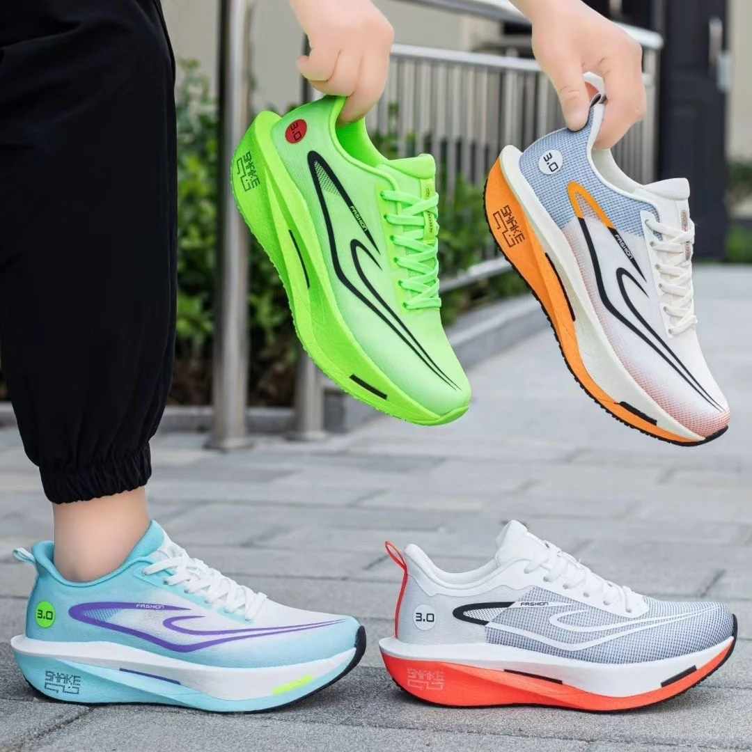 夏季新款网面透气青少年爆米花跑步鞋运动鞋9813