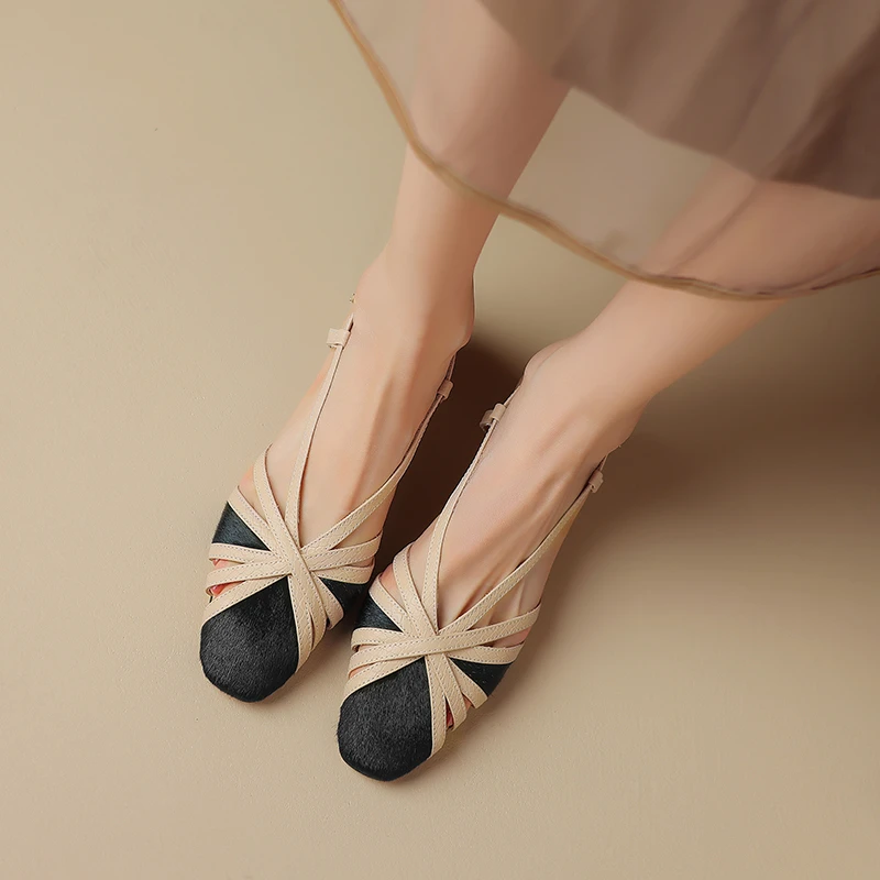 复古编织凉鞋女酒杯跟真皮法式国风新中式白色绝美高跟鞋旗袍鞋子