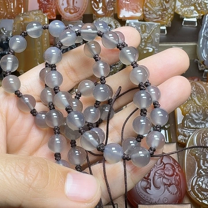 玛瑙/玉髓颈饰未镶嵌一***荣