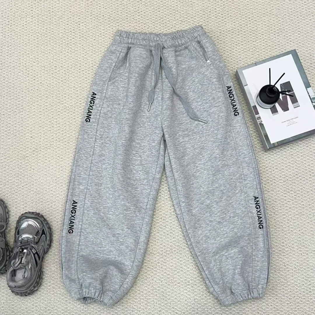 (350克高克重)运动系列男秋款裤子宽松童装中大童洋气