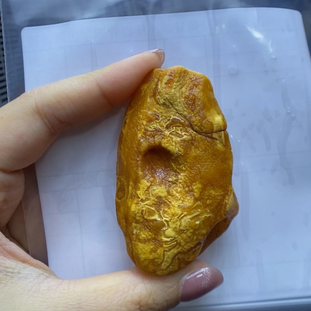 未镶嵌定制蜜蜡郎