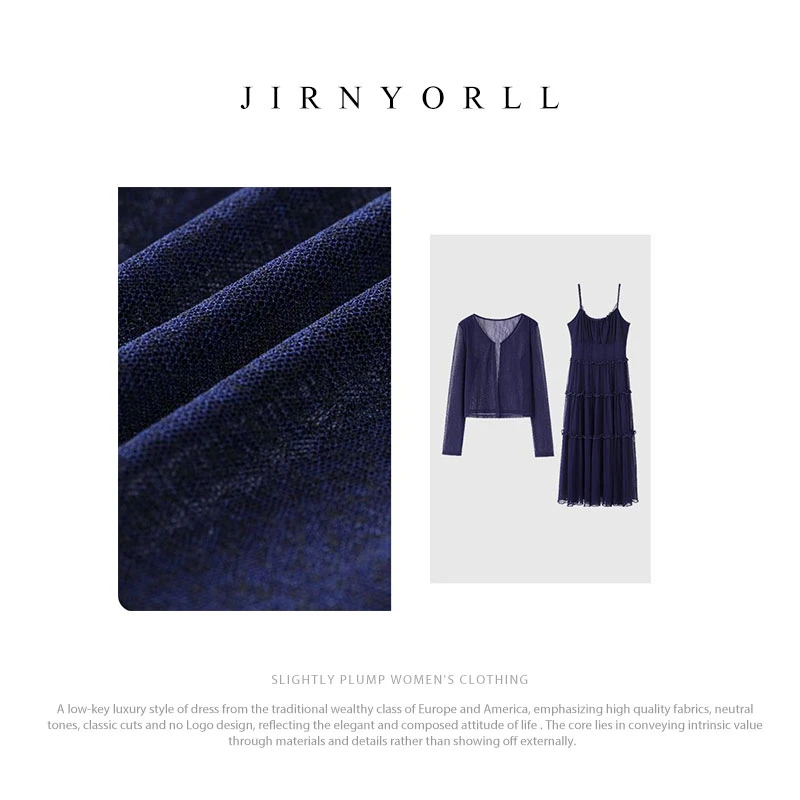 SHEN-JIA-QI【盛夏来临】显瘦气质时尚复古收腰收腰日常套装JWT1170