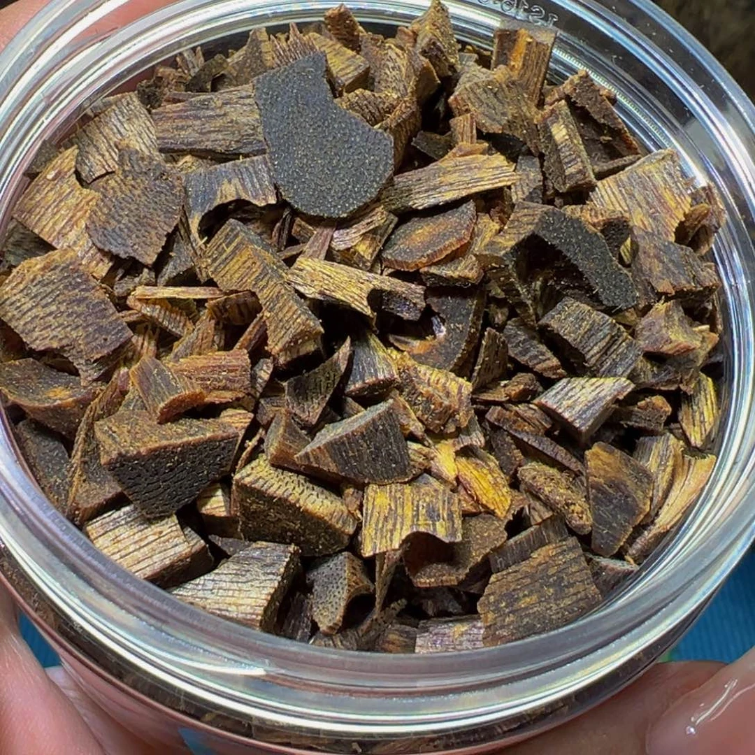 汇***兰手把件沉香沉香奇楠金沙叶沉水熏香料60克