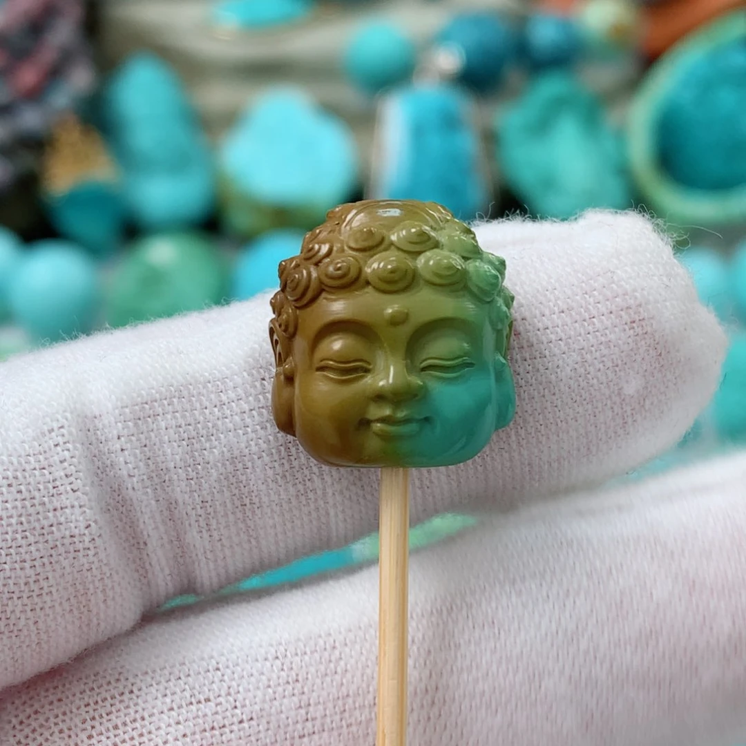 绿松石珠宝奇石未镶嵌