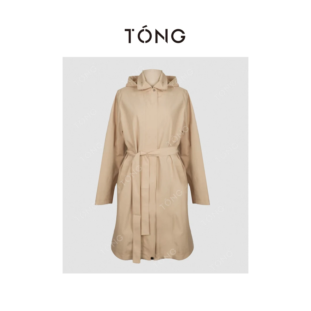 【铂金风衣】春季时尚气质中长款风衣外套 GA0132