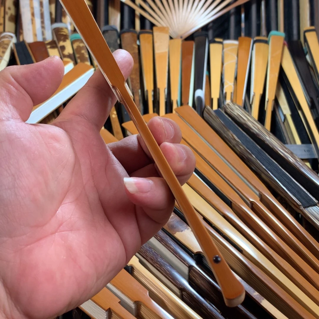 【闪购商品】扇子马牙头折扇手工制作