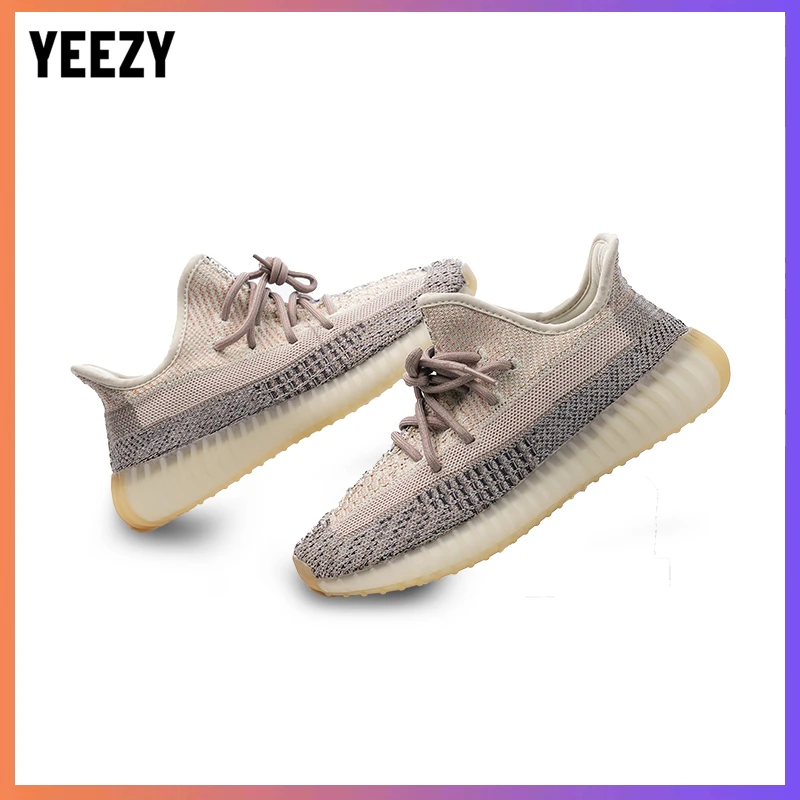Yeezy椰子鞋「灰珍珠」夏季透气潮鞋男女百搭休闲鞋YZ-BN350