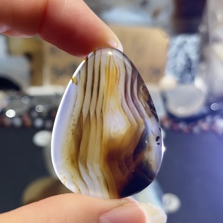 玛瑙/玉髓未镶嵌吊坠(不含链)