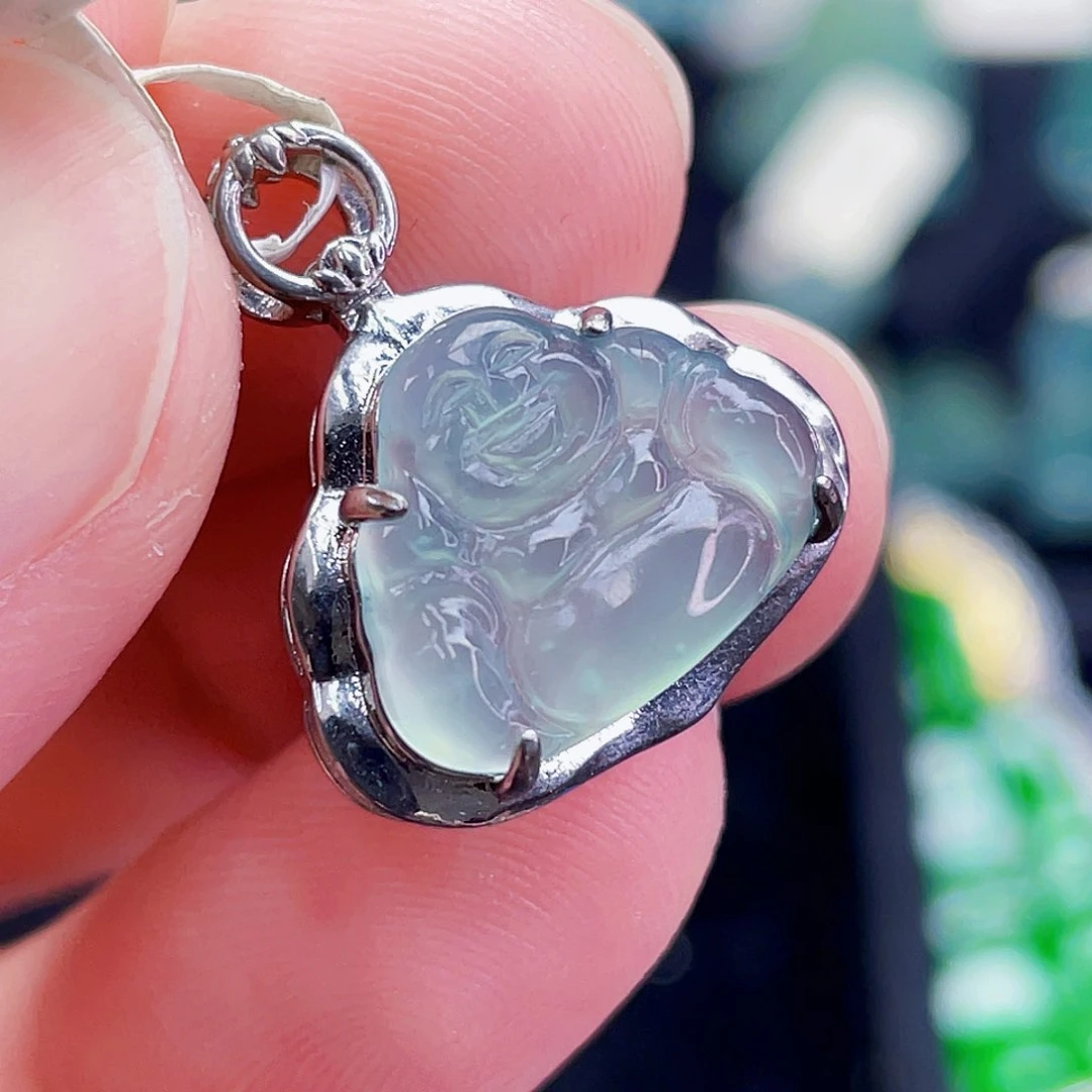 翡翠未镶嵌颈饰245