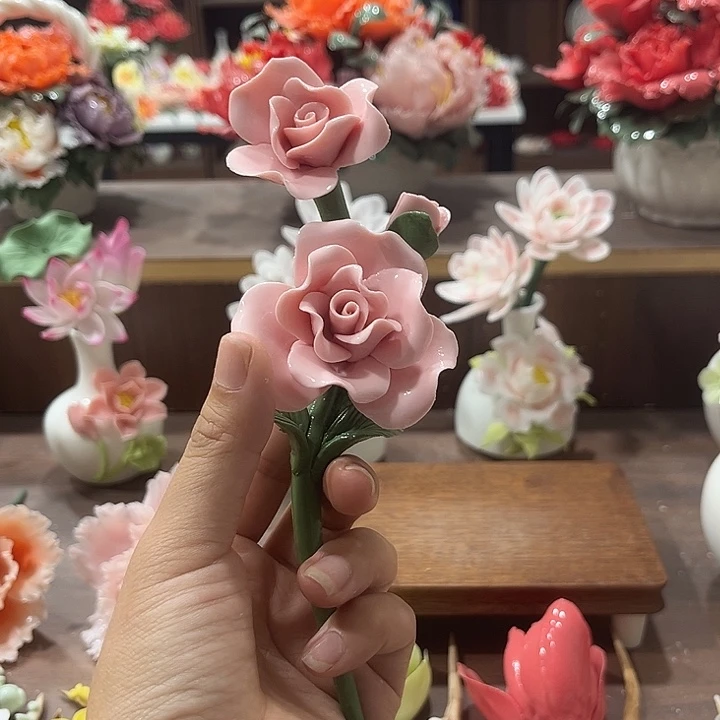 瓷片陶瓷工艺品摆件