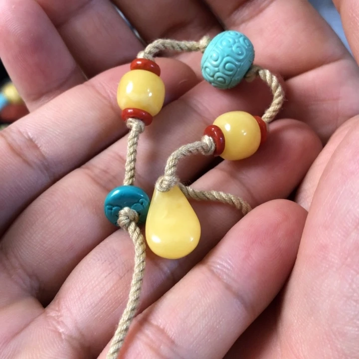 未镶嵌绿松石珠宝半成品