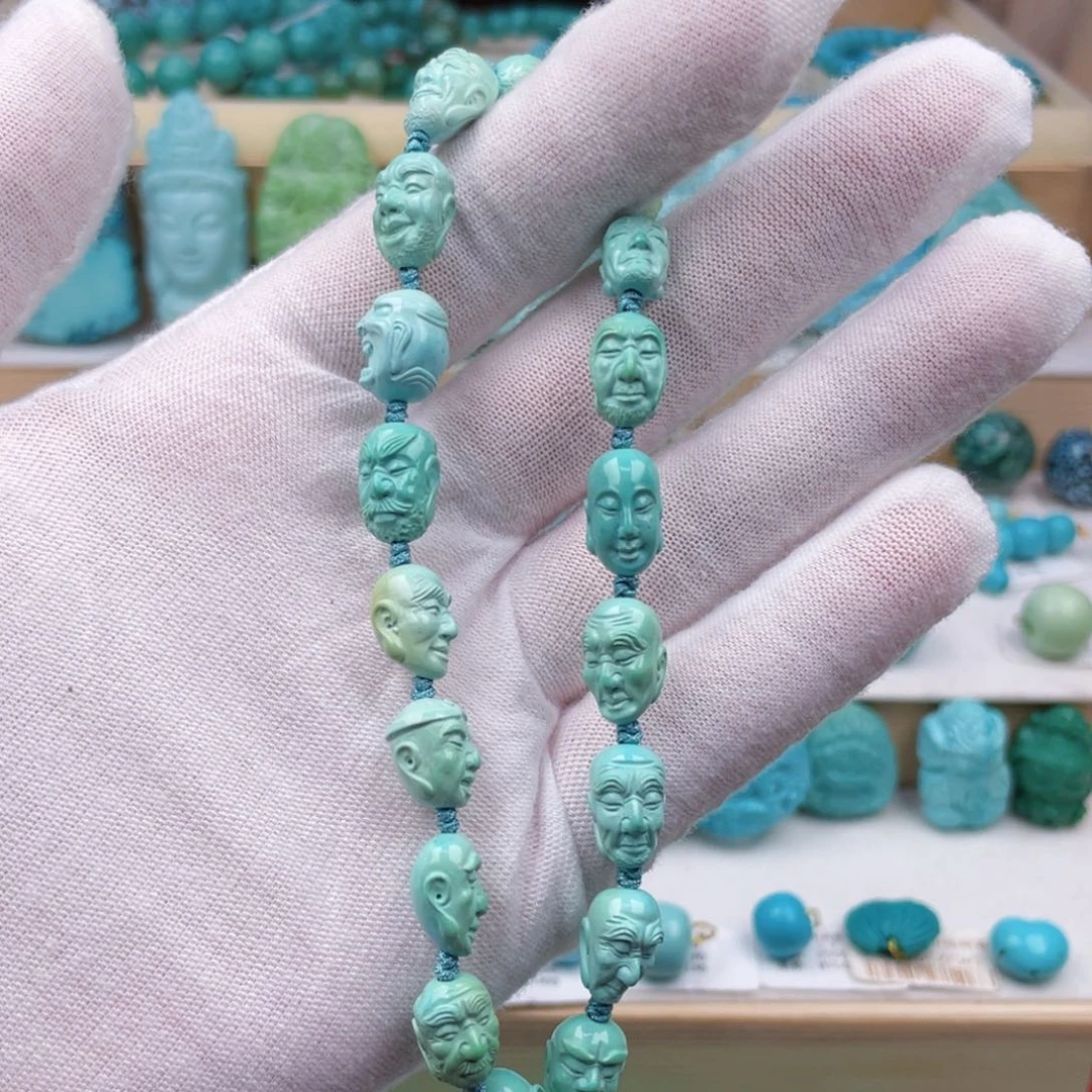 未镶嵌绿松石珠宝奇石