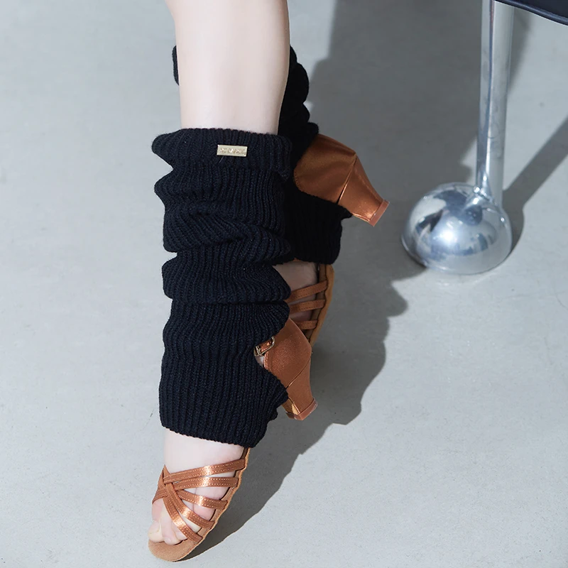 星辰舞拉丁舞专业袜子四级款拉丁袜套女儿童成人独特设计毛线针织