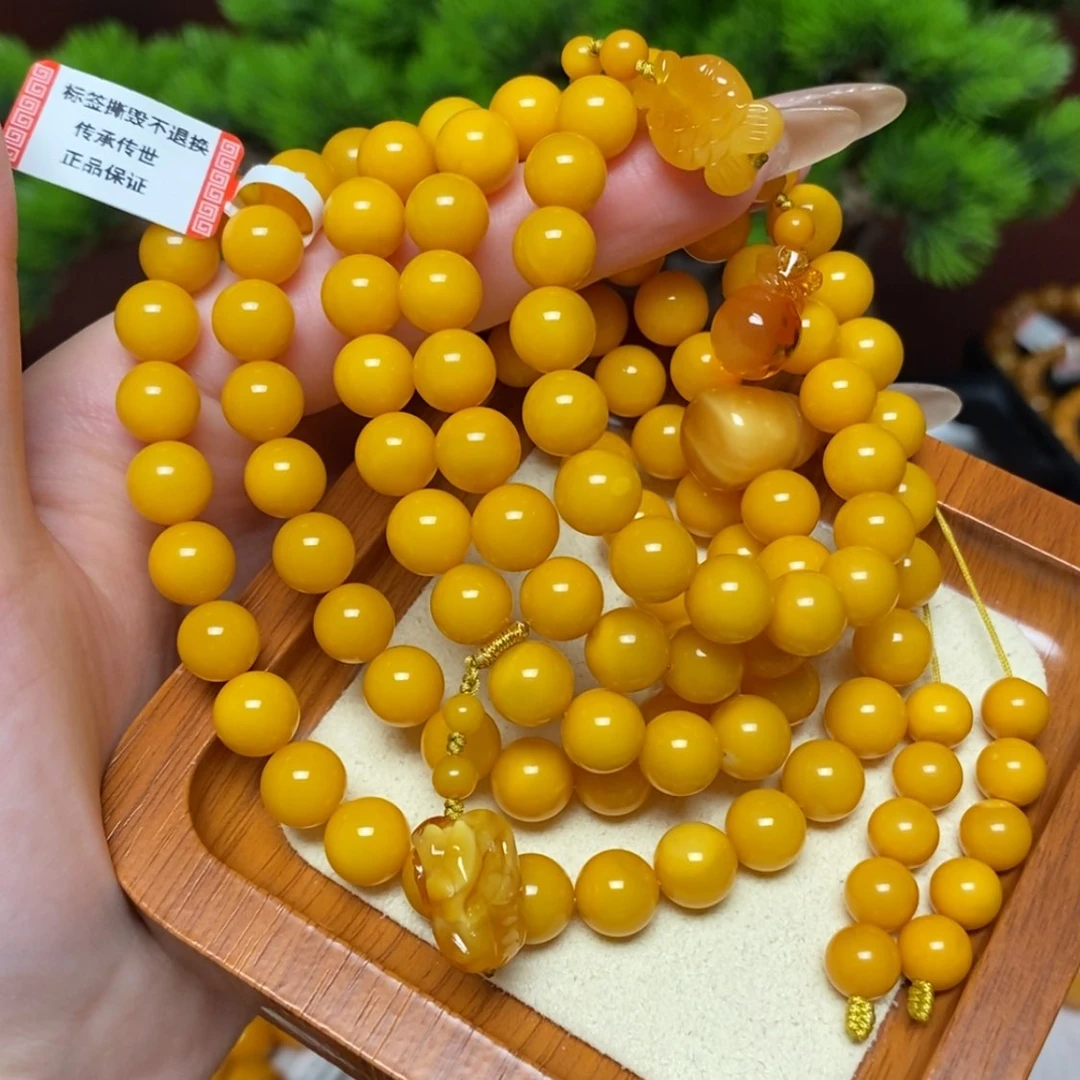 【闪购商品】未镶嵌颈饰蜜蜡项链