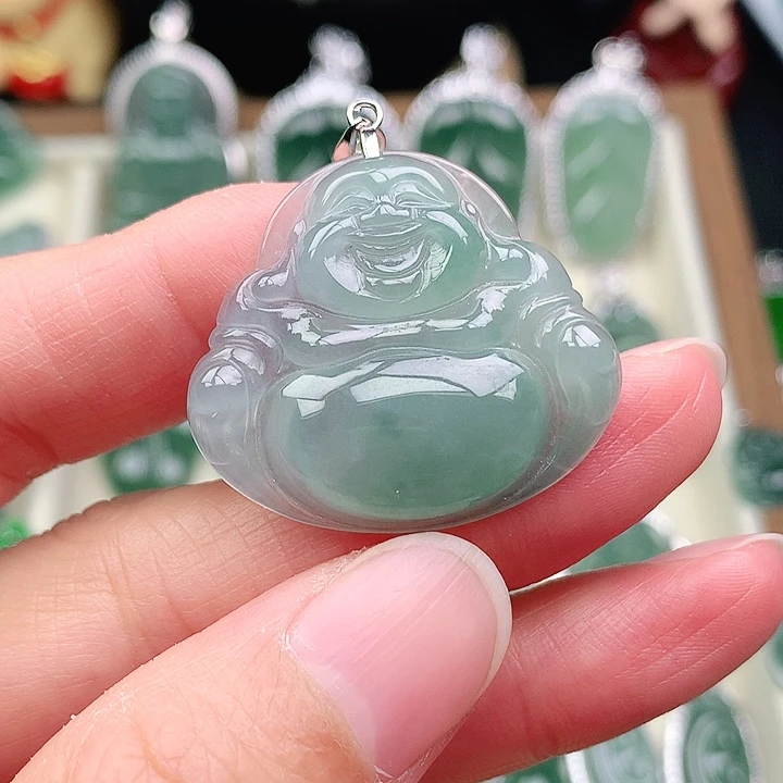 颈饰未镶嵌翡翠吊坠