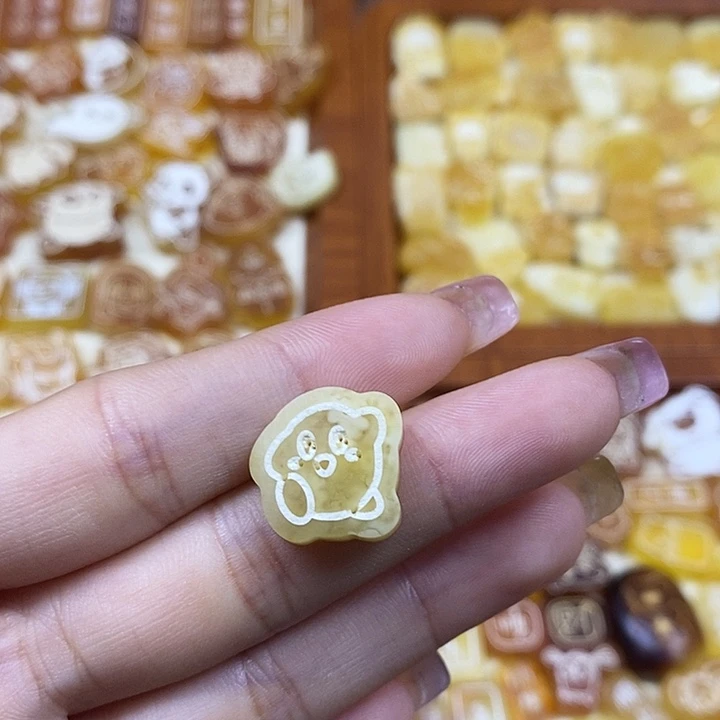 吊坠橄榄核原皮11