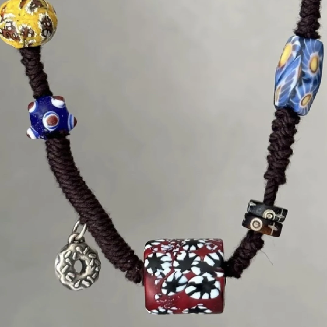 尼泊尔琉璃吊坠配饰