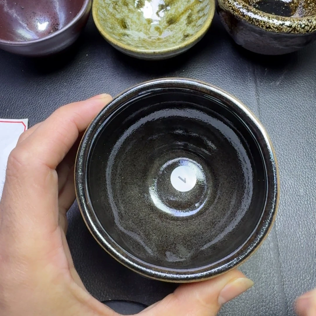灵***溪摆件古时茶器建窑建盏1