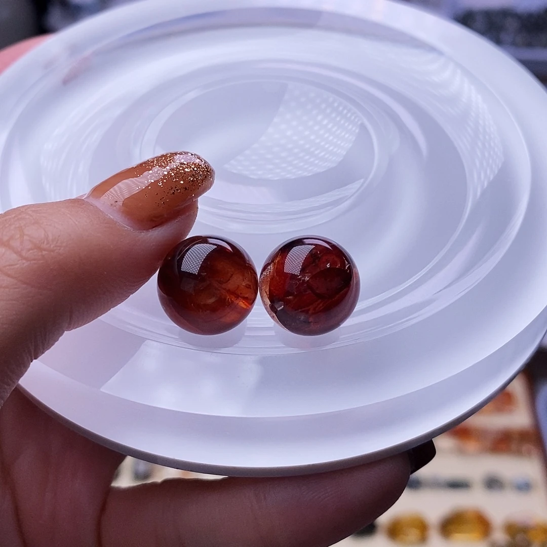 水晶天然水晶定制打孔不退不换未镶嵌