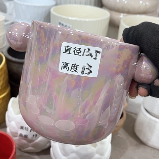 多肉绿植陶瓷花盆9.9包邮