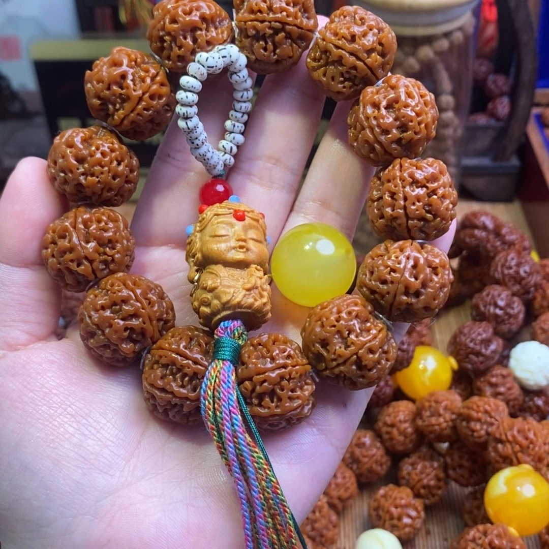 金刚菩提手串呦***！20215瓣度母跑环