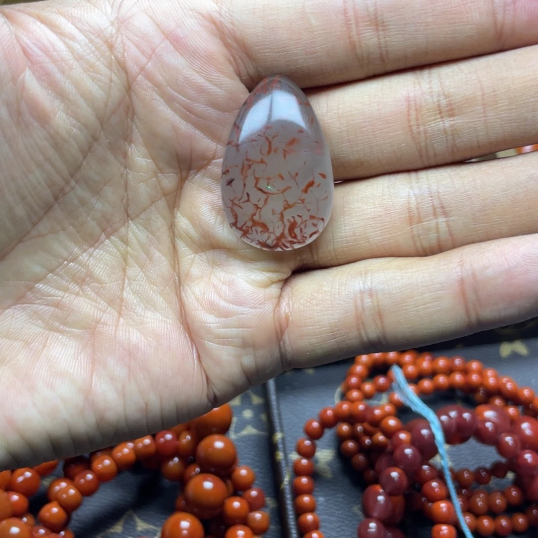 玛瑙/玉髓未镶嵌吊坠(不含链)