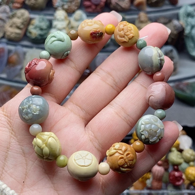 【闪购商品】未镶嵌手串定制石英质玉