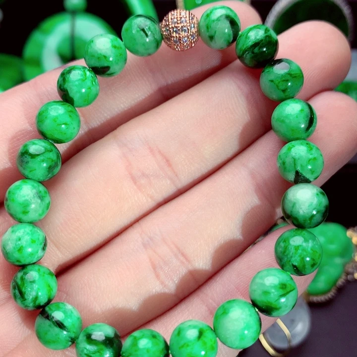 翡翠未镶嵌手链A货