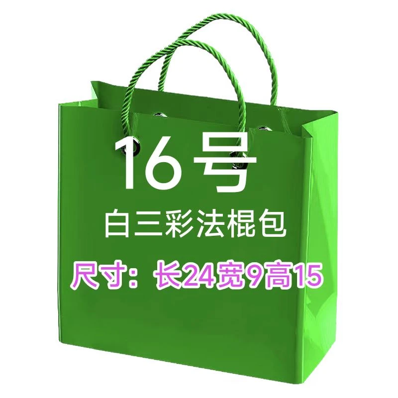 【16号】法棍包2025新款百搭长形拼色斜挎单肩包1017#