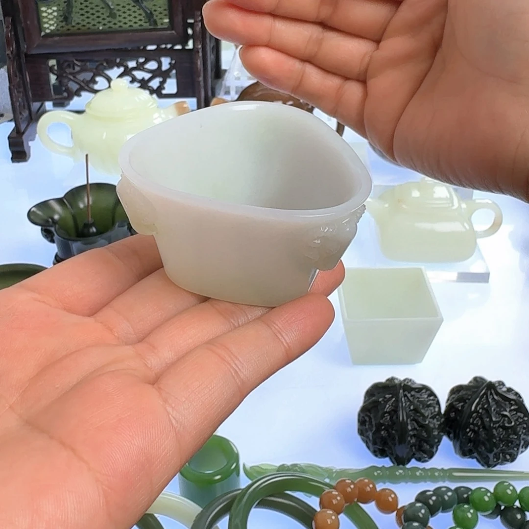 和田玉（白玉）未镶嵌挂件慢****好