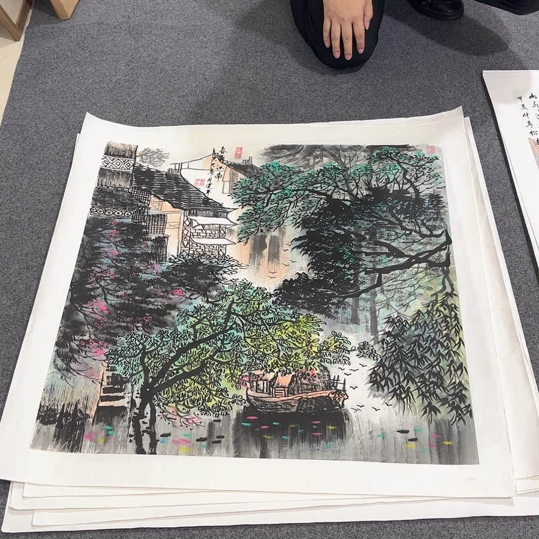 国画LT国画作品单幅任发